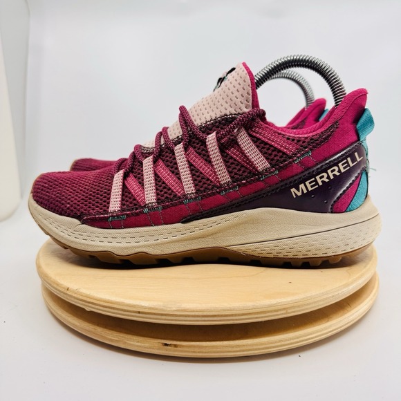 Merrell Shoes - Merrell Bravada Edge Shoes Womens 8 Pink Hiking Trail Sneakers Outdoor